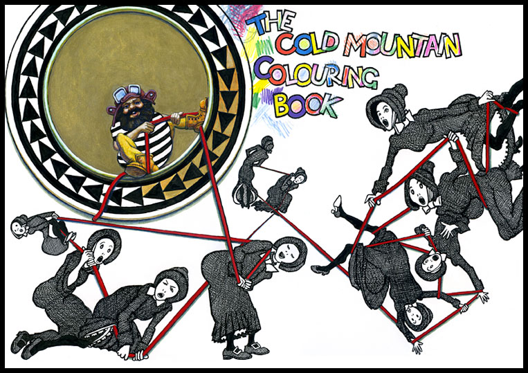 The Cold Mountain Colouring Book Cover