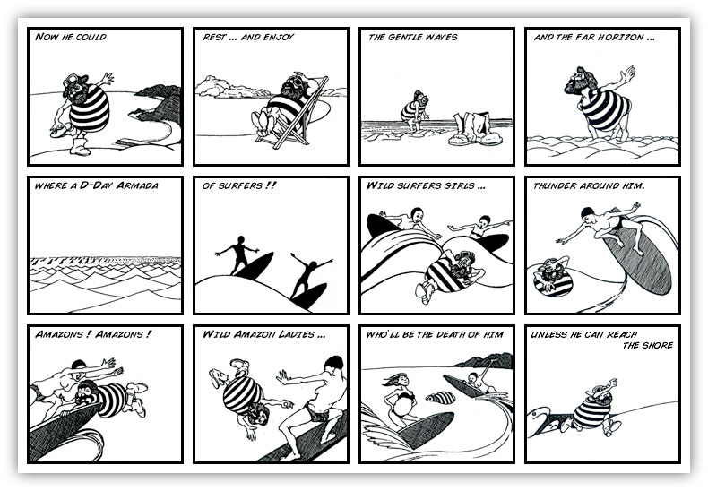 The Cold Mountain Colouring Book