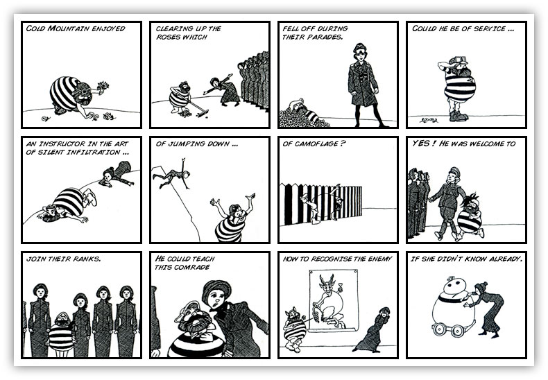 The Cold Mountain Colouring Book