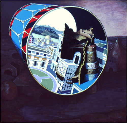 Bosch and Heaven - painting by Jack Coulthard