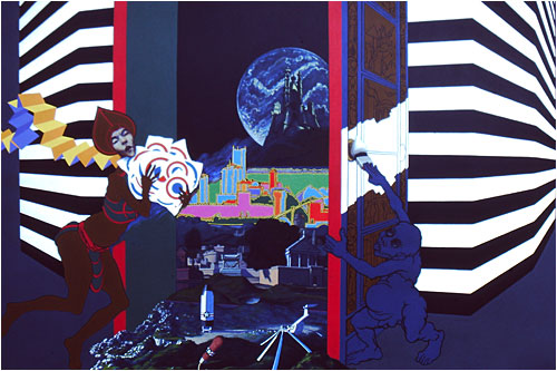 Iconoclast II - painting by Jack Coulthard